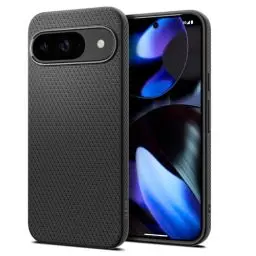 Produktbild: Spigen Liquid Air Hülle für Google Pixel 9 Pro und Pixel 9 (Made for Google) -Schwarz