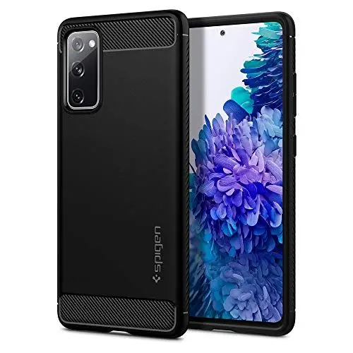 Produktbild: Spigen Rugged Armor Hülle Kompatibel mit Galaxy S20 FE - Schwarz