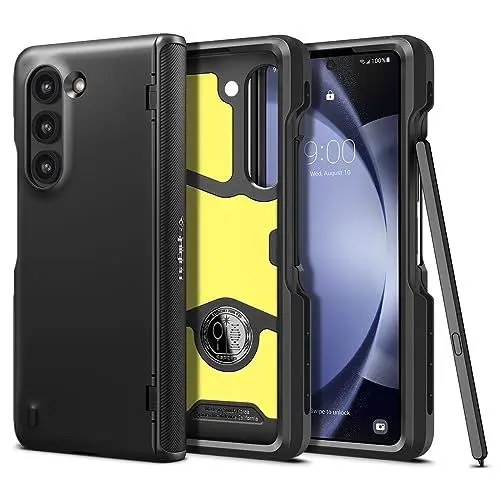 Produktbild: Spigen Slim Armor Pro P Hülle Kompatibel mit Samsung Galaxy Z Fold 5 -Schwarz (S Pen Nicht inklusiv)