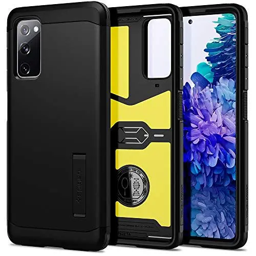 Produktbild: Spigen Tough Armor Hülle Kompatibel mit Galaxy S20 FE - Schwarz