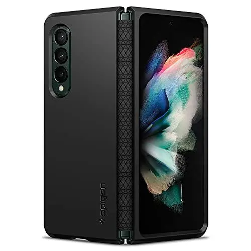 Produktbild: Spigen Tough Armor Hülle Kompatibel mit Samsung Galaxy Z Fold 3 5G -Schwarz