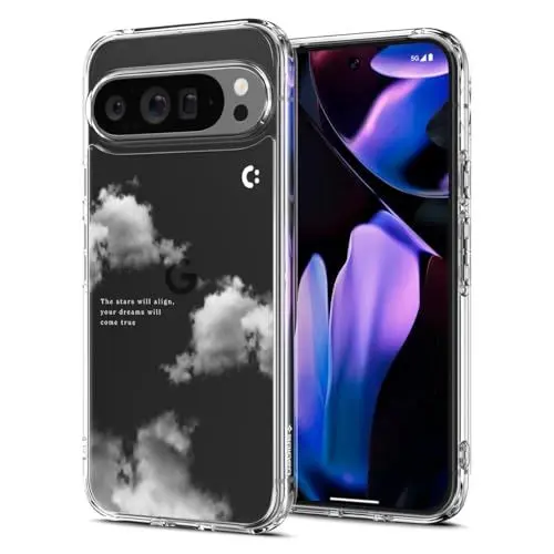 Produktbild: Spigen Ultra Hybrid Hülle Kompatibel mit Google Pixel 9/9 Pro - Dream Cloud
