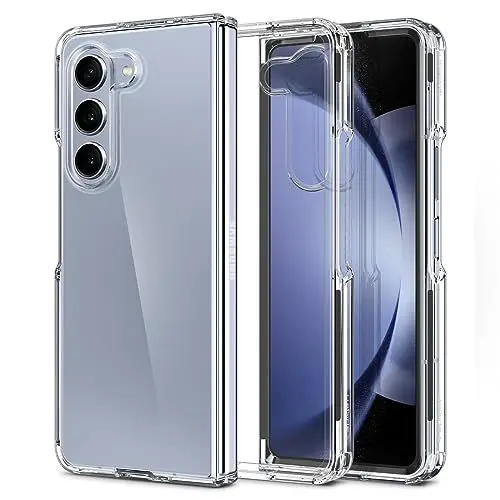 Produktbild: Spigen Ultra Hybrid Hülle Kompatibel mit Samsung Galaxy Z Fold 5 -Crystal Clear