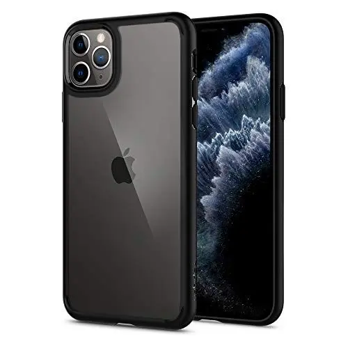 Produktbild: Spigen Ultra Hybrid Hülle Kompatibel mit iPhone 11 Pro -Matte Black
