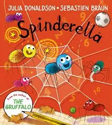 Produktbild: Spinderella board book: The brilliantly funny illustrated children’s Halloween 2025 picture board book perfect for children aged 3 to 6