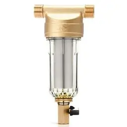 Produktbild: Spin-Down-Sediment-Wasserfilter, Frontreiniger Kupfer-Vorfilter Rückspülung Entfernen von Rostsediment Eingebauter Gehäuseschaber(3/4