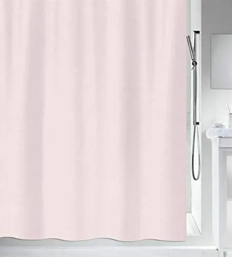 Produktbild: Spirella colección, Cortina de ducha Textil 120 x 200, 100%, Amarillo Schimmel Duschvorhang-Anti-Bakteriell, waschbar, wasserdicht-Polyester, „Primo “ 120x200cm Rosa, Citronier