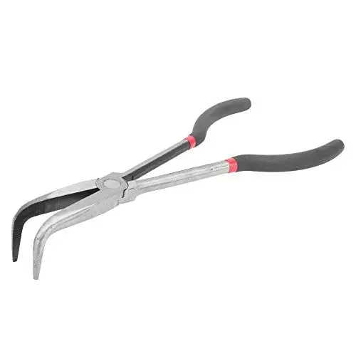Produktbild: Spitzzange Lange Reichweite 90 Grad Gebogene Spitzzange Werkzeugstahl Spitzzange Gebogene Spitzzange 11 Zoll 280 Mm