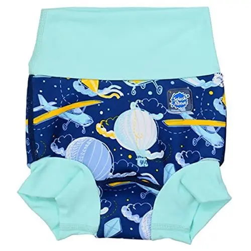Produktbild: Splash About Happy Nappy Duo Wiederverwendbare Schwimmwindel, Up in the Air, 3-6 monate