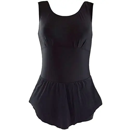 Produktbild: Splash About Schwimmanzug für Damen mit Rock und integriertem Inkontinenzschutz (16-18, Black)