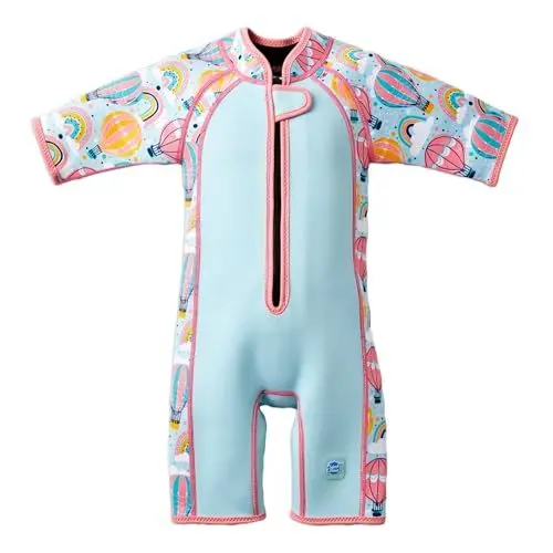 Produktbild: Splash About Unisex-Youth Shortie-schwimmanzug Kinder Kurzer Nassanzug, Up & Away, 2-4 Jahre EU