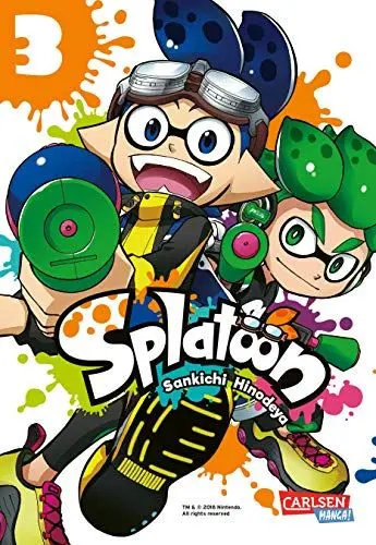Produktbild: Splatoon 3: Das Nintendo-Game als Manga! Ideal für Kinder und Gamer!