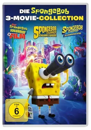 Produktbild: Spongebob Schwammkopf 3-Movie Collection (3 DVDs)
