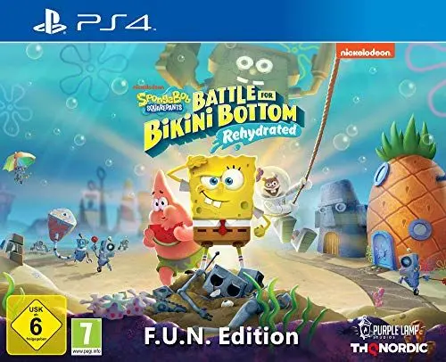 Produktbild: Spongebob Schwammkopf: Battle for Bikini Bottom - Rehydrated - F.U.N. Edition - PlayStation 4