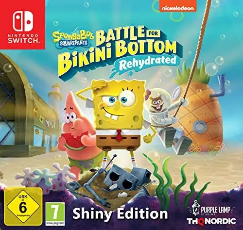 Produktbild: Spongebob Schwammkopf: Battle for Bikini Bottom - Rehydrated - Shiny Edition - Nintendo Switch