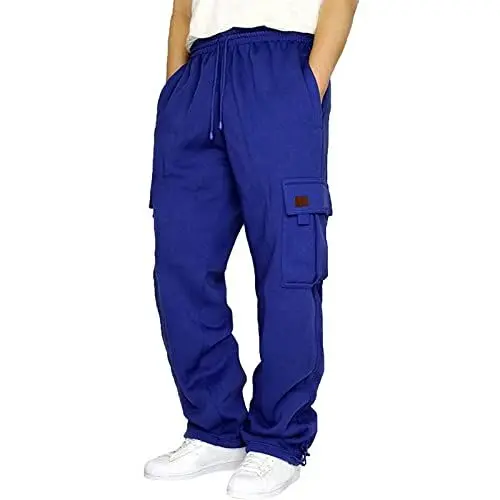 Produktbild: Generisch Jogginghose Teenager männer Baggy Sweatpants Set Herren Jogginghose Men Baumwolle extra Lange Beine Freizeithose Herren Stretch XXXL Cozy Sweatpants Herren