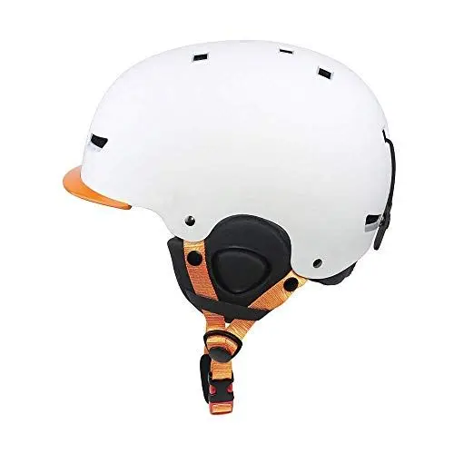Produktbild: Sport Tent-Kinder Erwachsene Skihelm Snowboardhelm Ski Snowbording Helm (50-54cm, Weiß)