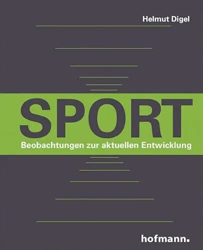 Produktbild: Sport - Beobachtungen zur aktuellen Entwicklung