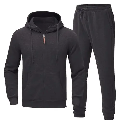 Produktbild: Sportanzug Herren,Herren Trainingsanzug Baumwolle,Trainingsanzug 80er,Elegante Jogginghose Herren,Thermo Anzug Herren,Schuhe Herren,Trainingsanzug Herren Winter,Retro Jacke Herren,Set