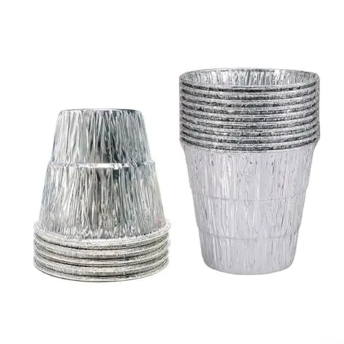 Produktbild: SPORTARC 25 Stück Grill-Eimer-Auskleidung, Fetteimer-Auskleidung, Mini-Fett-Eimer-Auskleidung, BBQ-Fett-Tropf-Eimer-Auskleidung Ersatz für Traeger Pro Serie für Green Mountain Grills