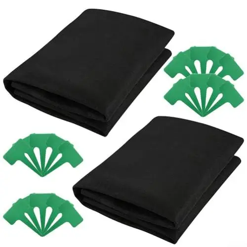 Produktbild: SPORTARC 2 x automatische Pflanzenbewässerungsmatte, 3 mm dicke Bewässerungs-Kapillar-Pads mit 20 Pflanzenetiketten für Gewächshaus, Hydrokultur-Bewässerungssysteme, 32IM1GNGTW6R766ILW90N966W7G892