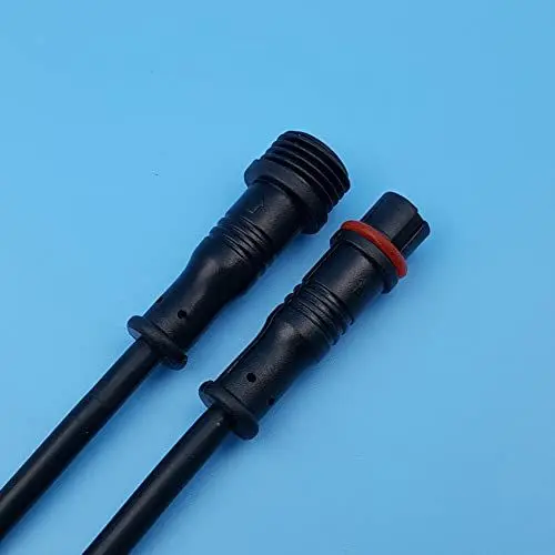 Produktbild: SPORTARC 5 Paar 2-poliger wasserdichter elektrischer Steckverbinder, 22 AWG, IP65 männlich, weiblich, Verlängerungskabel für LKW, Boot, Innen- und Außenbereich, LED-Lichtstreifen/Schnur