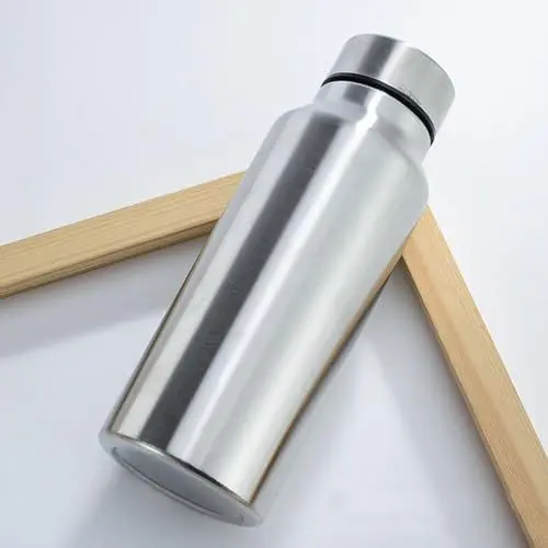Produktbild: SPORTARC Edelstahl-Wasserflaschenbecher, großes Fassungsvermögen, einlagig, Kaltwasserbecher, tragbarer Reise-Wasserkocher, Outdoor-Sport-Flaschenbecher (650 ml), JA8LV7L48KO906AU4TNDCHRG3GX