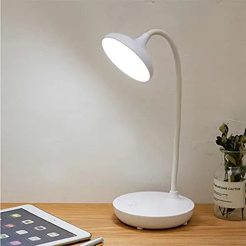 Produktbild: SPORTARC Kabellose Wiederaufladbare LED Schreibtisch Leselampe Große Kapazität, Touch Control Dimmbar 3 Helligkeit, Kleine Kinder Studie Licht Schlafzimmer Nachttischlampe