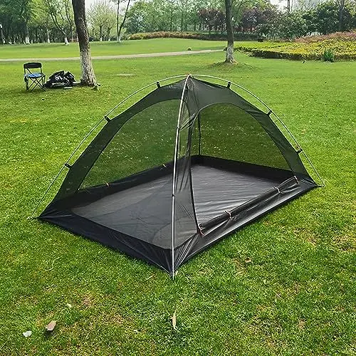 Produktbild: SPORTARC Leichtes Rucksackzelt 2 Personen Ultraleicht Camping Innennetz Schlaf Schnellaufbau Zelt Sommer Reise Wandern Mesh Zelt
