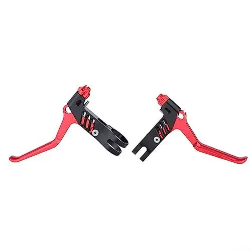 Produktbild: SPORTARC für Litepro Fahrrad-Bremshebel aus Aluminiumlegierung, CNC-ultraleichter Fahrradbremshebel, zusammenklappbar, für BMX-V-Bremshebel (rot)