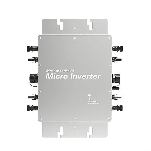 Produktbild: SPORTARC Solar Grid Tie Micro Wechselrichter, 1600W Smart Miniatur Wechselrichter Solar Grid Wechselrichter APP Überwachung 120/230V für Balkon Kraftwerk