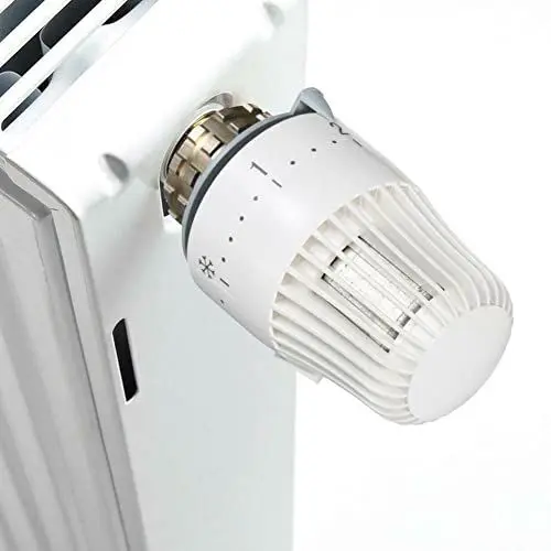 Produktbild: SPORTARC Thermostatkopf, 2 Stück, Heizkörperventil, Kühlventil, für Büro, Zuhause, Hermostatkopf, Weiß, M30 x 1,5 anwendbar, Heizkörperthermostat mit Nulleinstellung