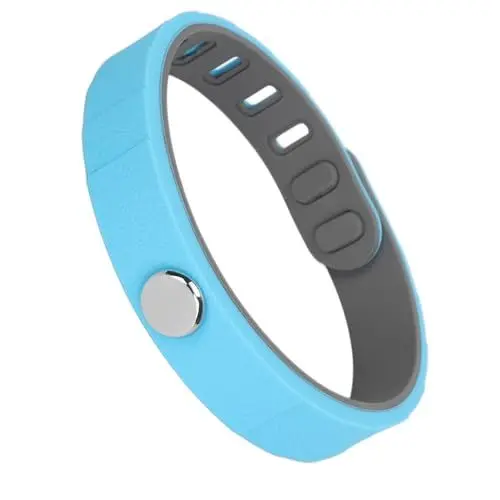 Produktbild: Sport-Energie-Armband, Winterarmband Zur Elektrostatischen Entfernung, Negativ-Ionen-nichtstatisches Silikon, Kleines, Leichtes Silikon-Negativ-Ionen-Armband (BLUE)