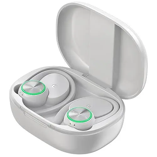 Produktbild: Sportkopfhörer Bluetooth Bügelkopfhörer In Ear Kopfhörer Noise Cancelling Kopfhoerer Inear Earbuds Wireless Headphones Kabellos Geräuschunterdrückung Wasserdicht Sport Kopfhörer Joggen Laufen Motorrad