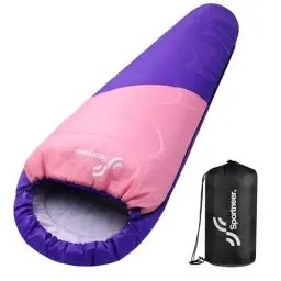 Produktbild: Sportneer Schlafsack Sommer Mumienschlafsack 950g - Kleines Packmaß Leicht Schlafsack Outdoor Sommerschlafsack für Herren Damen Erwachsene