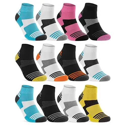 Produktbild: Sportsocken Damen Sneaker Socken Baumwolle verstärkte Frotteesohle 36850/26 WP (6 Paar 35-38)