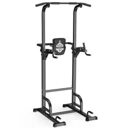 Produktbild: Sportsroyals Power Tower Dip Station Klimmzugstange für Krafttraining zu Hause, Fitnessstudio, 204KG.