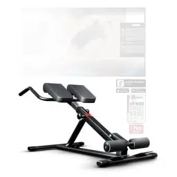 Produktbild: Sportstech 6in1 Bauch- und Rückentrainer für zuhause, Multifunktion Hantelbank verstellbar, training bench press bank, Deutsche Qualitätsmarke, Bauch Beine Po Sit Up bank für Home (BRT150)