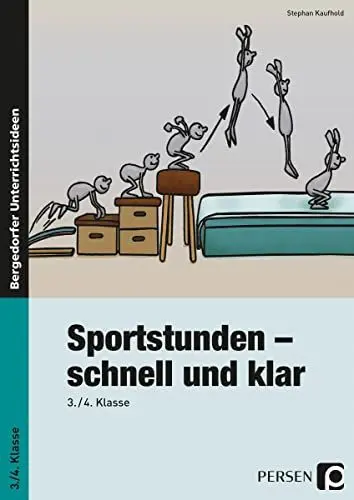 Produktbild: Sportstunden - schnell und klar: 3./4. Klasse