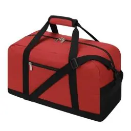 Produktbild: Sporttasche Klein, 20L Mini Reisetasche & Fitnesstasche für Sport Fitness & Reisen, Weekender Gym Bag 45x20x20cm-Rot
