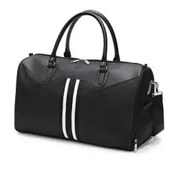 Produktbild: Sporttasche Reisetasche Weekender Schwimmtasche Schultertaschen Tasche für Sport Fitness Gym Travel Bag Duffel Bag mit Schuhfach (Black Travel Bag)