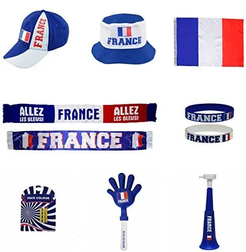 Produktbild: SportTeam SET - 10 Stücke FRANCE Familie-Paket