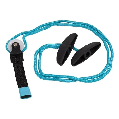Produktbild: Sport-Thieme Schlingentrainer mit Türanker u. Umlenkrolle | Kompakter Arm-, Schulter- & Rückentrainer für Zuhause, Büro | L: 2 m o. 3 m | Nylonseil, Gummigriffe | Markenqualität
