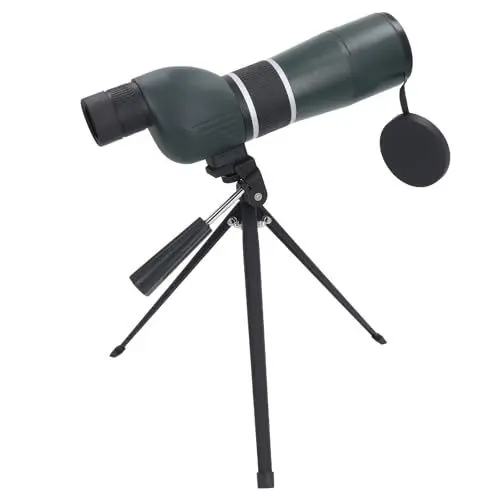 Produktbild: Spotter Scope, Objektiv mit Großer Apertur, Zoombarem, Wasserdichtem Optischem Objektiv, Monokular mit Telefonclip für die Wildbeobachtung (20-60X60)