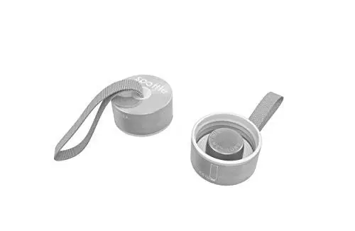 Produktbild: spottle® Edelstahl- oder Bambusdeckel - Ersatzdeckel für Glasflaschen - Deckel aus Metall für Flaschen aus Glas- Holzdeckel für Trinkflaschen