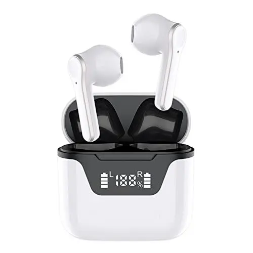 Produktbild: Sprachübersetzer-Ohrhörer, Tragbarer Bluetooth-Kopfhörer für Übersetzer, Kopfhörer für Sprachübersetzer, Unterstützt 144 Sprachen, für das Lernen auf Reisen