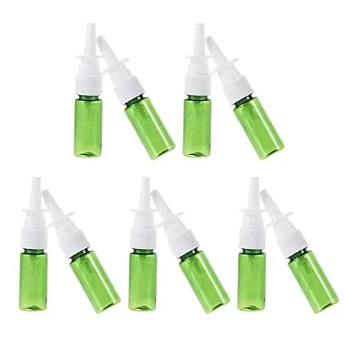 Produktbild: Sprayflasche Leer 10Pcs Nasenspray Flasche Nachfüllbar Leere Nasen Sprayer Flaschen Nasen Mister Flasche für Saline Nebel Spray Flaschen Nasenspray Nasenspray Kollodial Silber