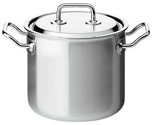 Produktbild: Spring 0415580624 Brigade Premium Fleisch-/Gemüsetopf mit Deckel, Edelstahl, silber, 24,2 x 31,2 x 33,2 cm