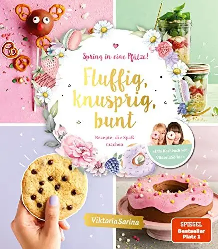 Produktbild: Spring in eine Pfütze! Fluffig, knusprig, bunt: Rezepte, die Spaß machen von Viktoria Sarina