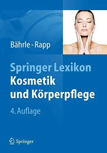 Produktbild: Springer Lexikon Kosmetik und Körperpflege